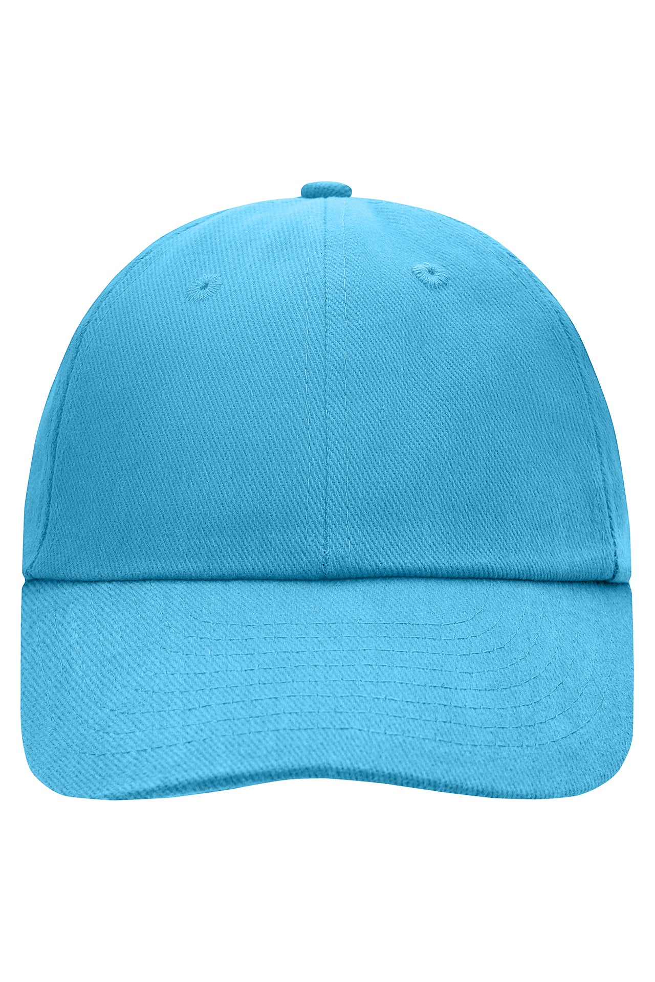 James & Nicholson Panel Cotton Cap sky-blue