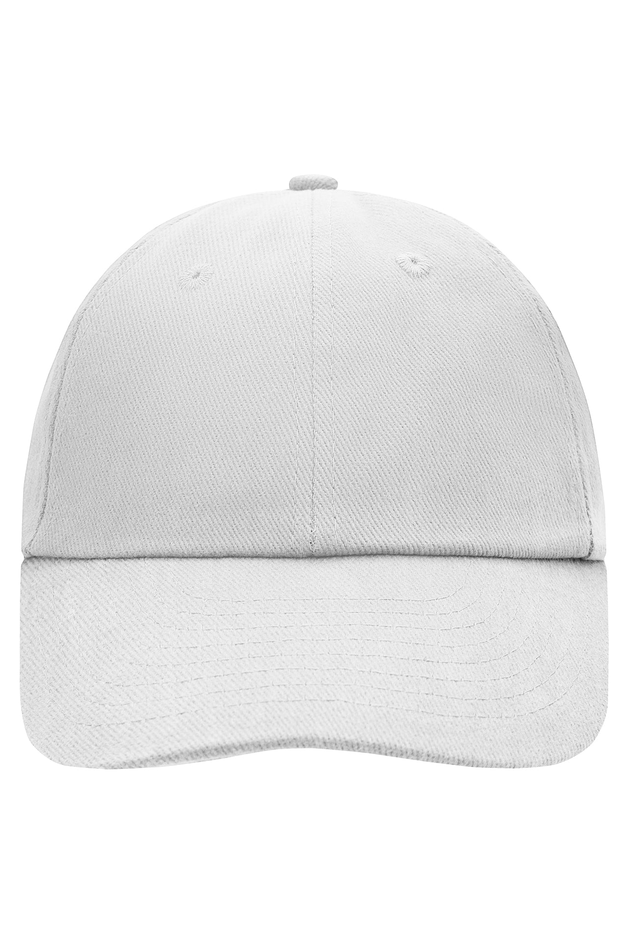 James & Nicholson Panel Cotton Cap white