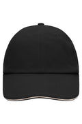 James & Nicholson Allround-Cap black/beige