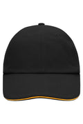 James & Nicholson Allround-Cap black/orange