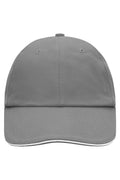 James & Nicholson Allround-Cap dark-grey/white