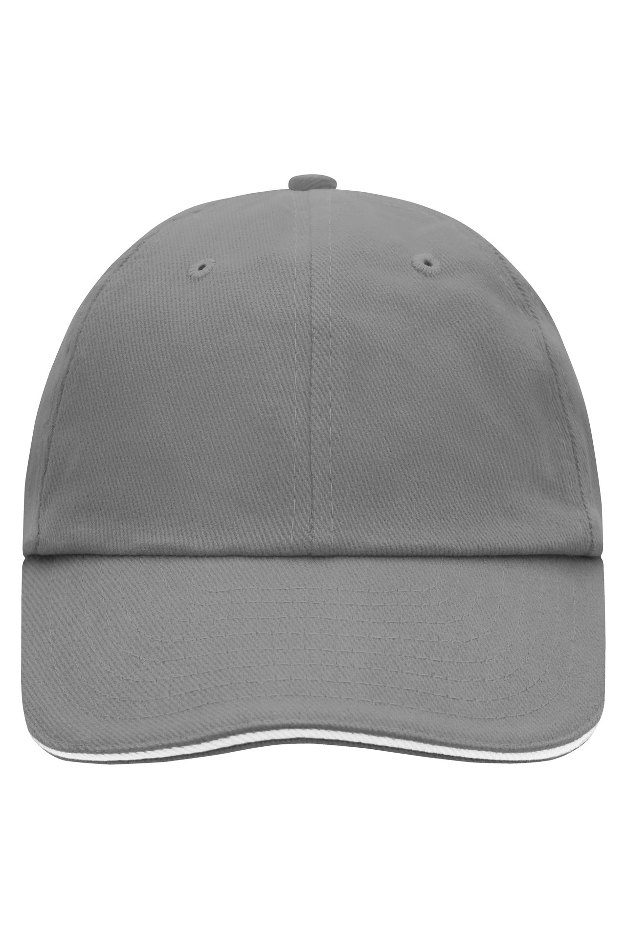 James & Nicholson Allround-Cap dark-grey/white