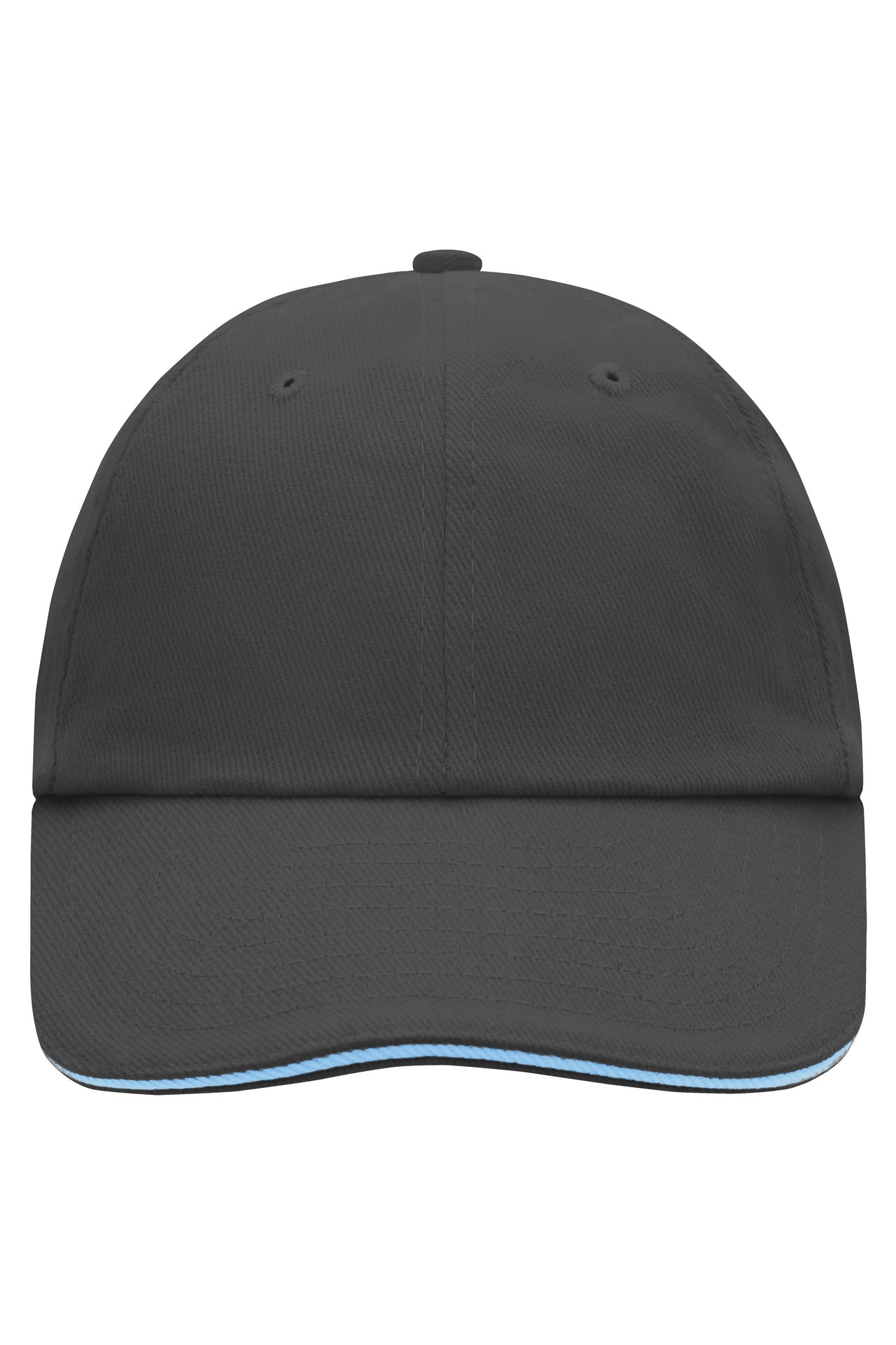 James & Nicholson Allround-Cap graphite/aqua