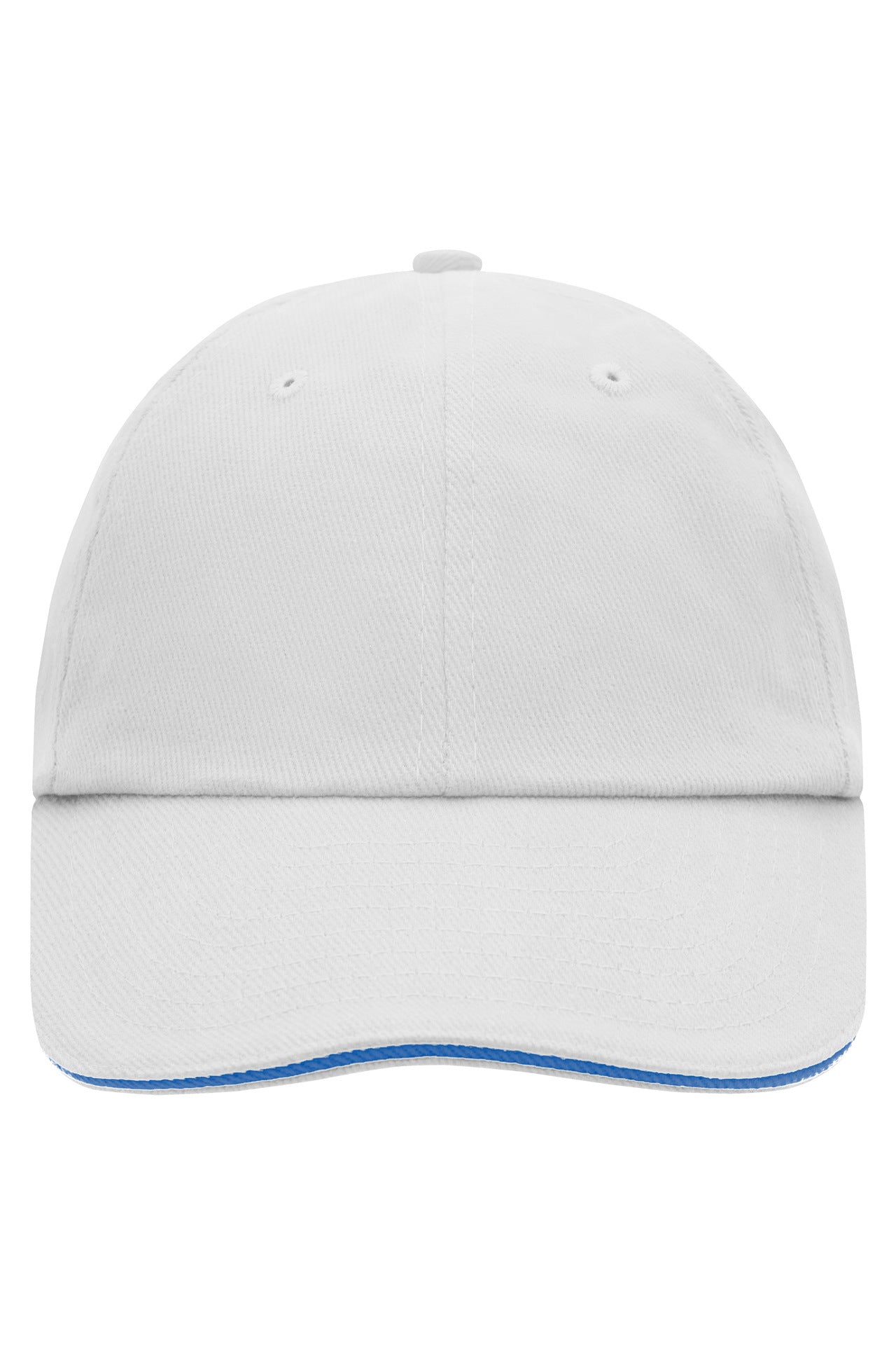 James & Nicholson Allround-Cap white/aqua