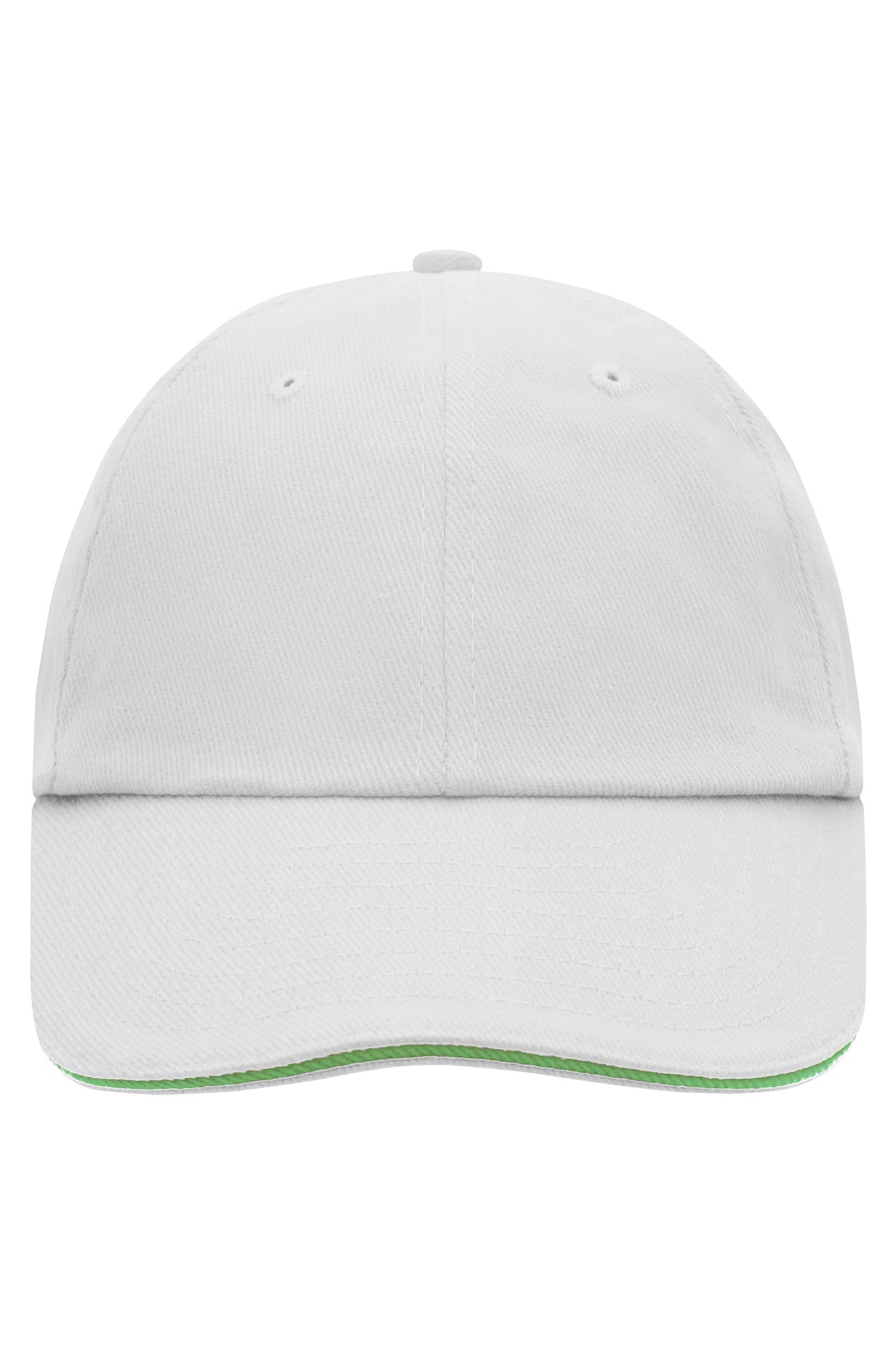 James & Nicholson Allround-Cap white/lime-green