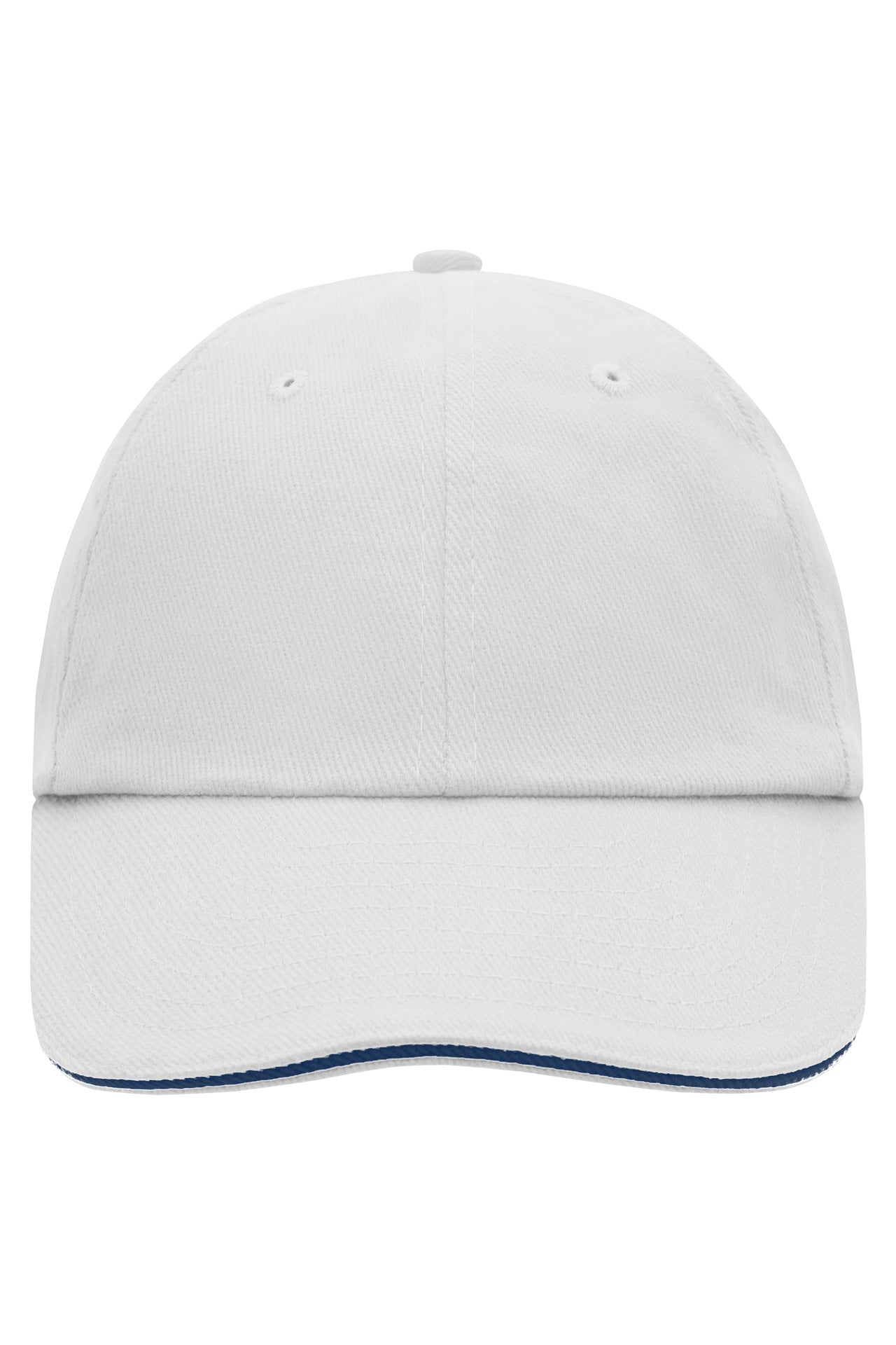 James & Nicholson Allround-Cap white/navy