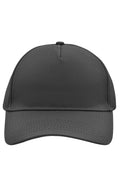 James & Nicholson Panel Cap ungebürstet graphite