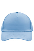 James & Nicholson Panel Cap ungebürstet light-blue