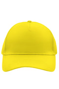 James & Nicholson Panel Cap ungebürstet sun-yellow