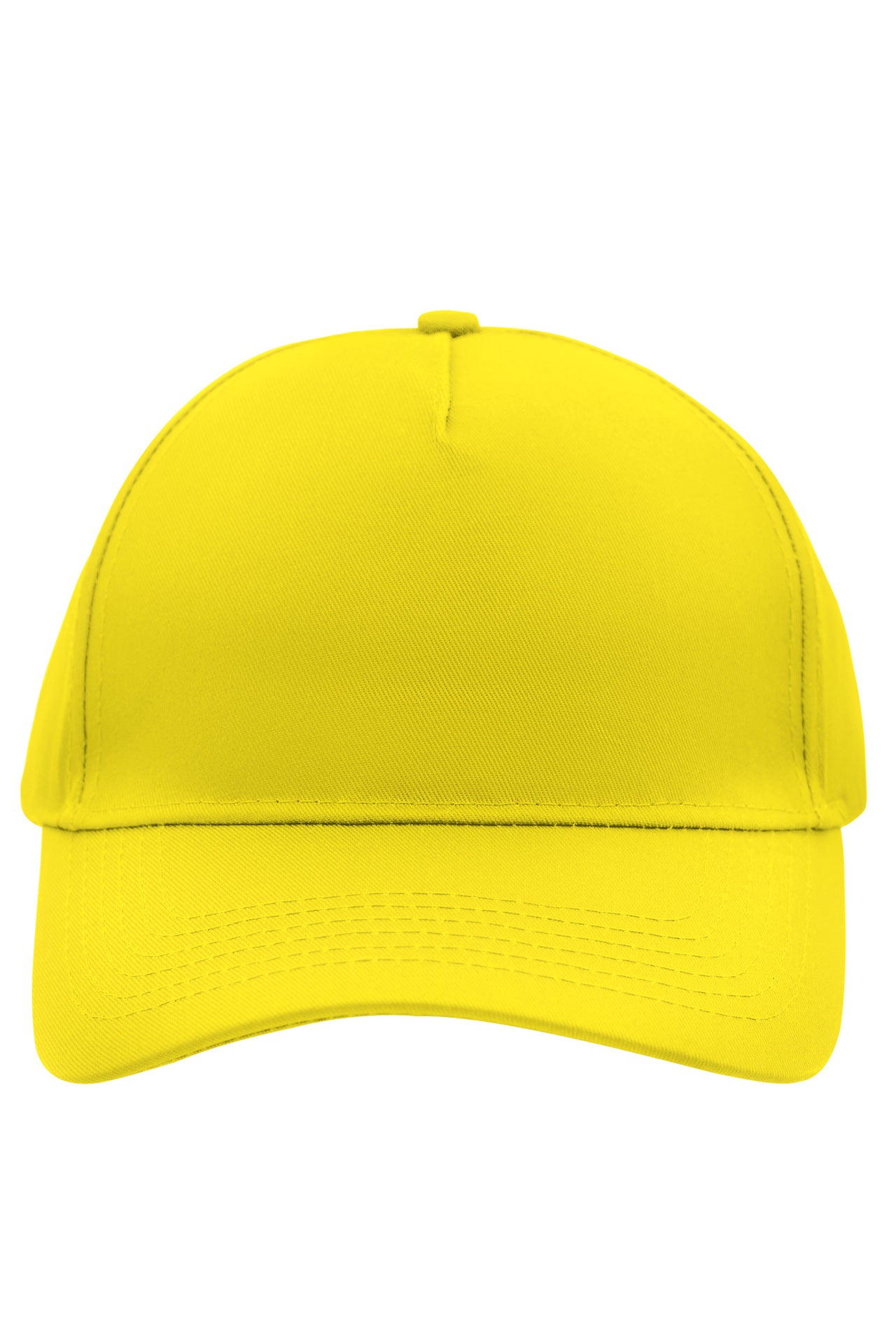 James & Nicholson Panel Cap ungebürstet sun-yellow