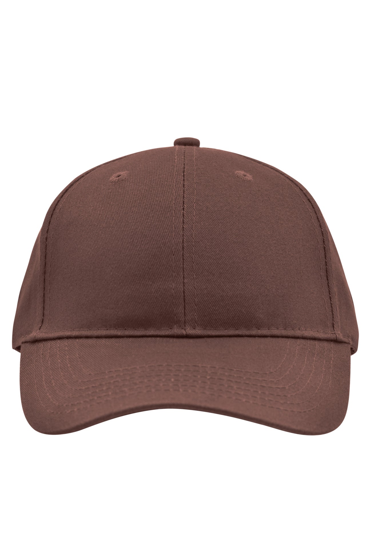 James & Nicholson Panel Cap gebürstet brown
