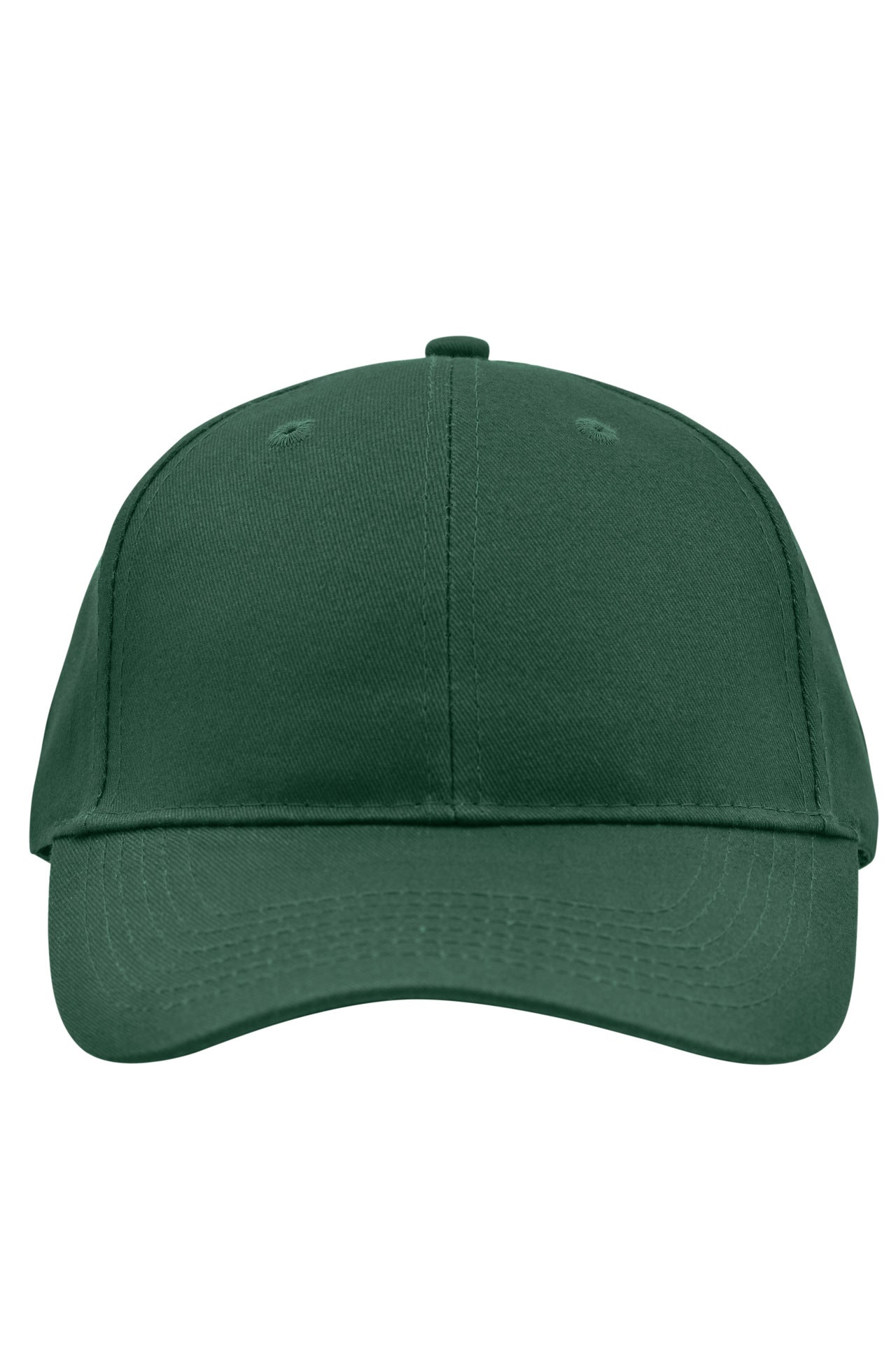 James & Nicholson Panel Cap gebürstet dark-green