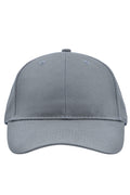 James & Nicholson Panel Cap gebürstet grey