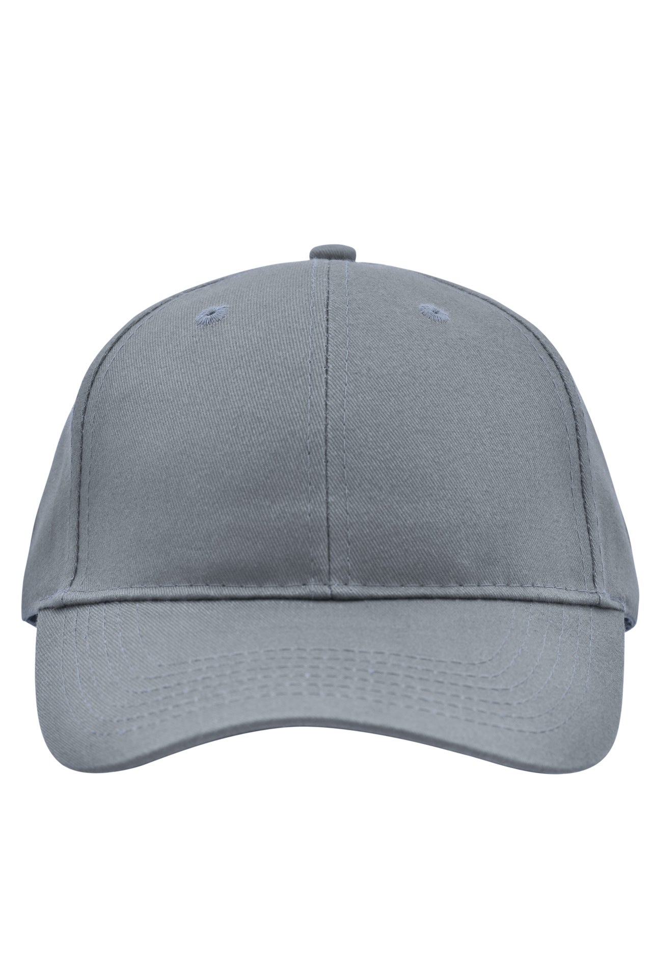 James & Nicholson Panel Cap gebürstet grey