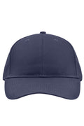 James & Nicholson Panel Cap gebürstet navy