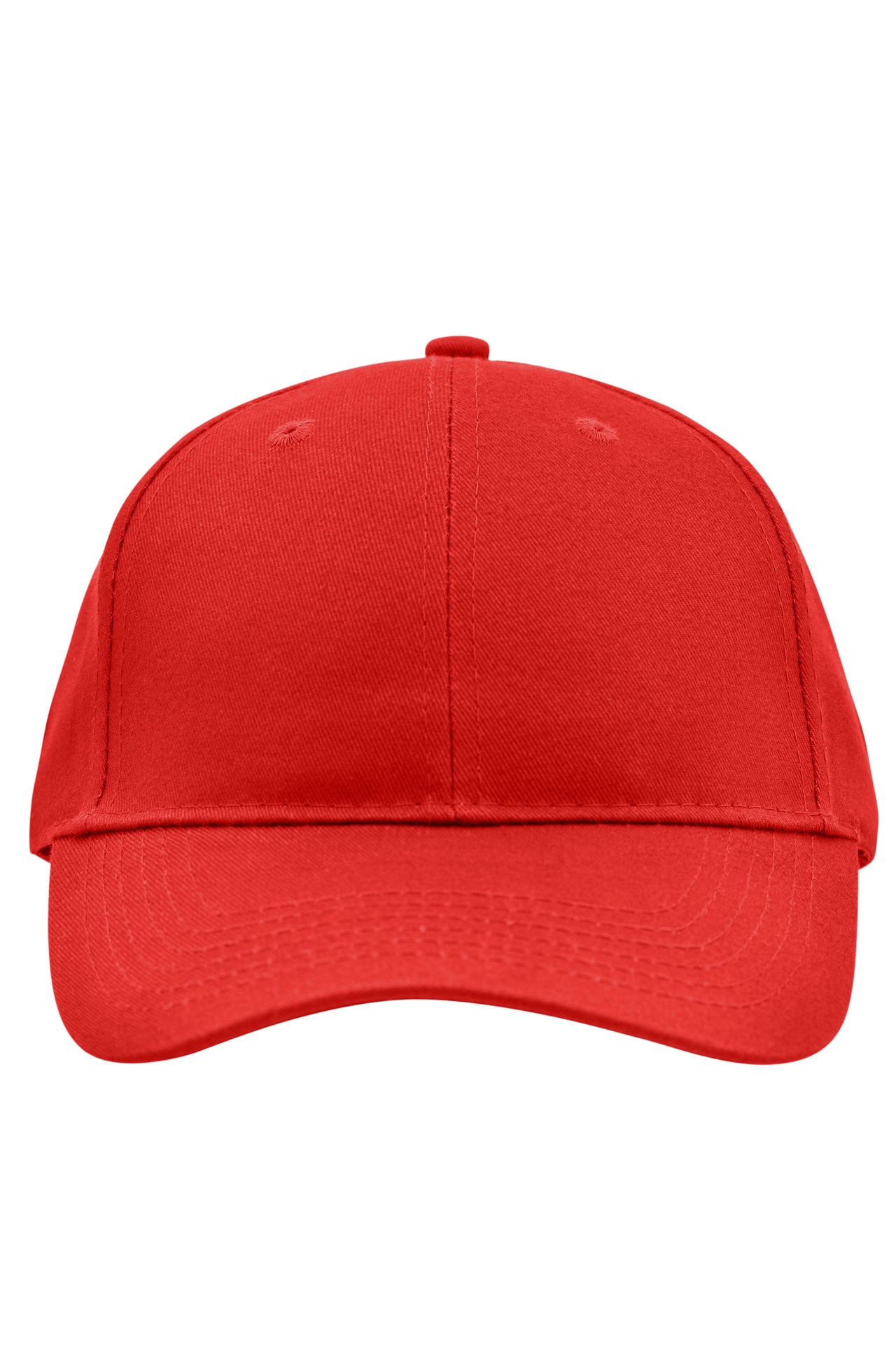 James & Nicholson Panel Cap gebürstet red