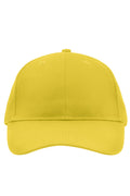 James & Nicholson Panel Cap gebürstet sun-yellow