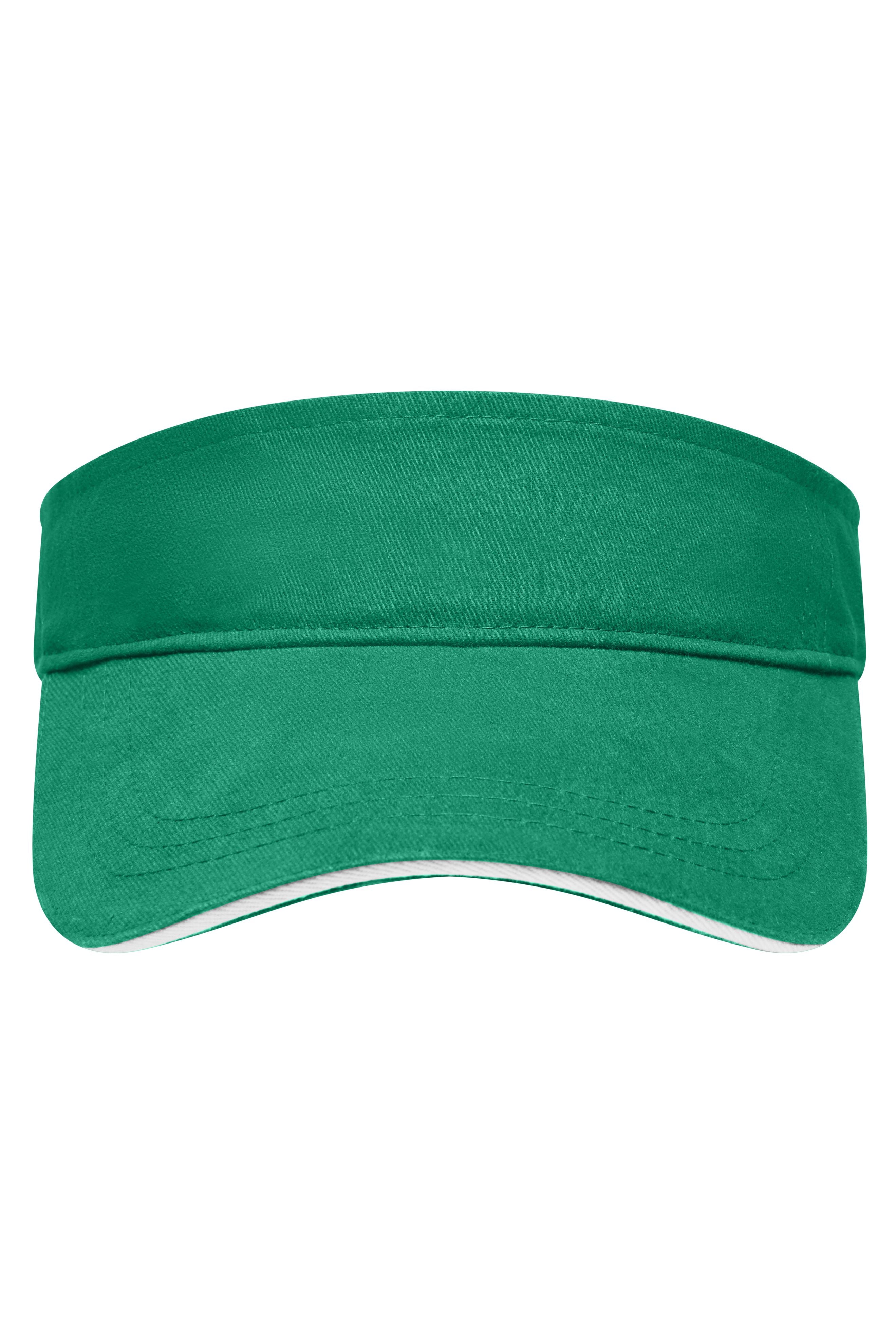 James & Nicholson Sandwich Sunvisor green/white