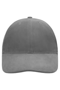 James & Nicholson Panel Softlining Cap dark-grey