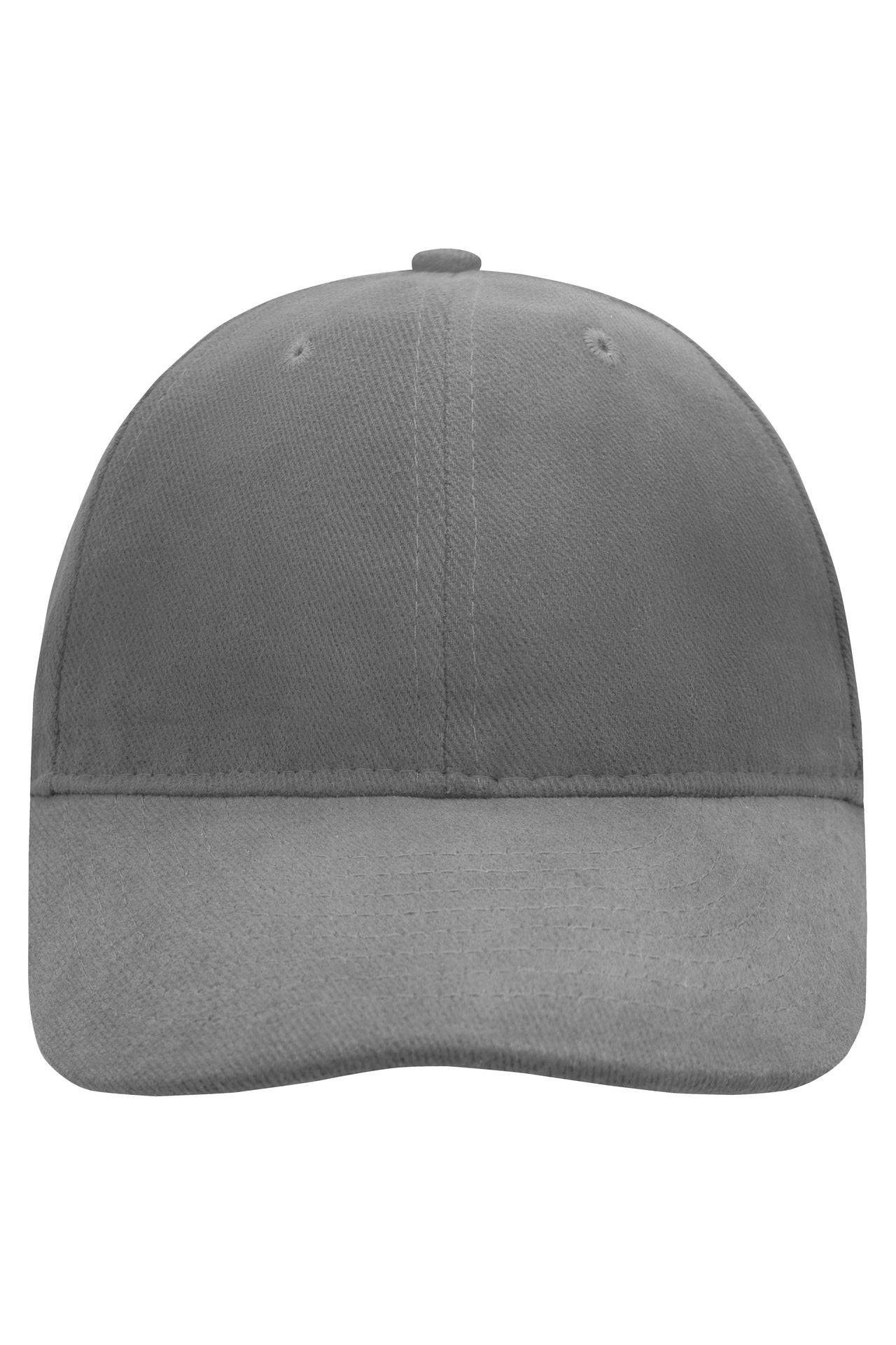 James & Nicholson Panel Softlining Cap dark-grey