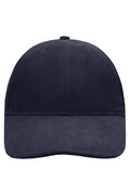 James & Nicholson Panel Softlining Cap navy