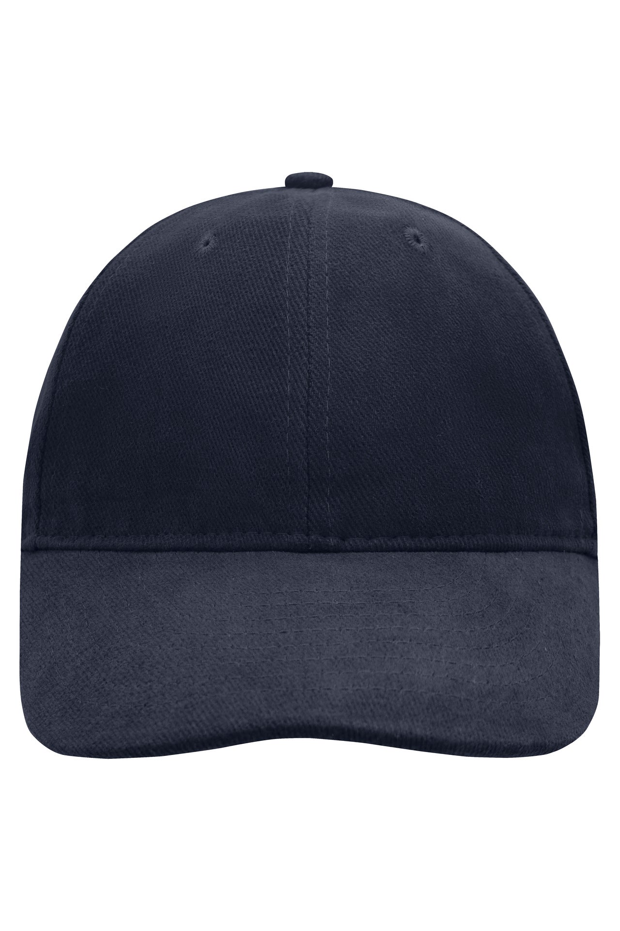 James & Nicholson Panel Softlining Cap navy