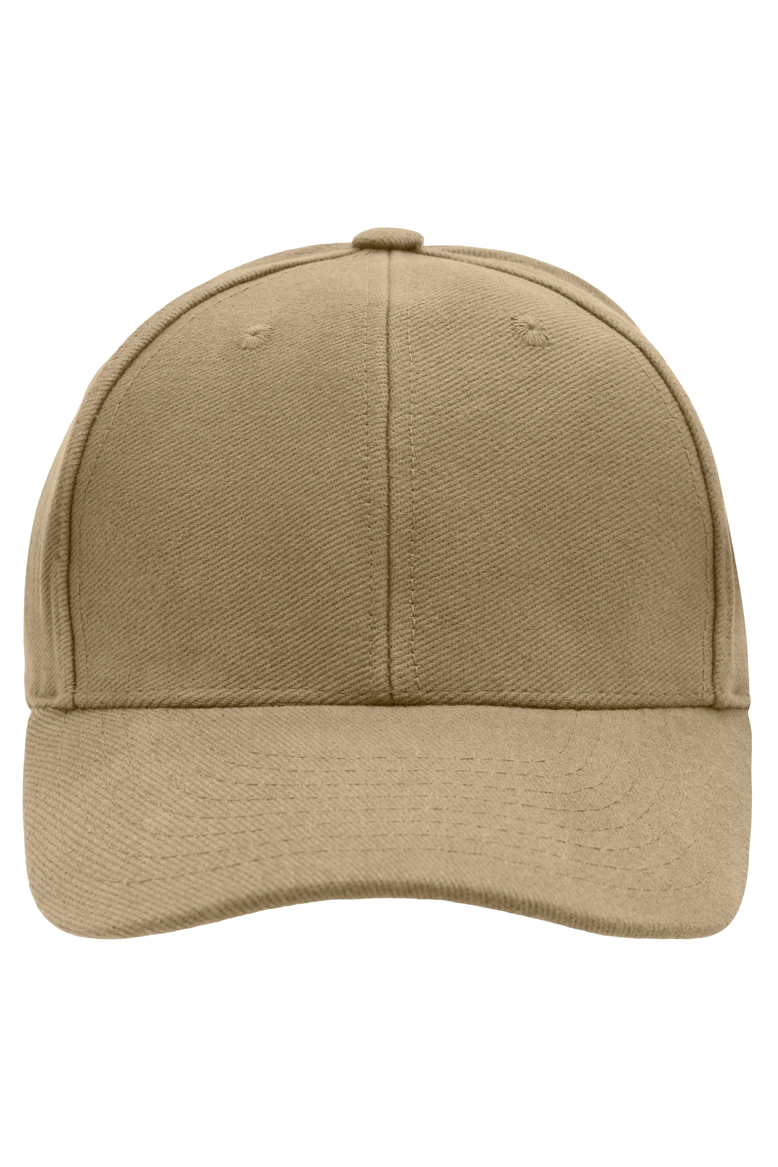 James & Nicholson Panel Cap beige