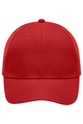 James & Nicholson Panel Microfaser Cap red