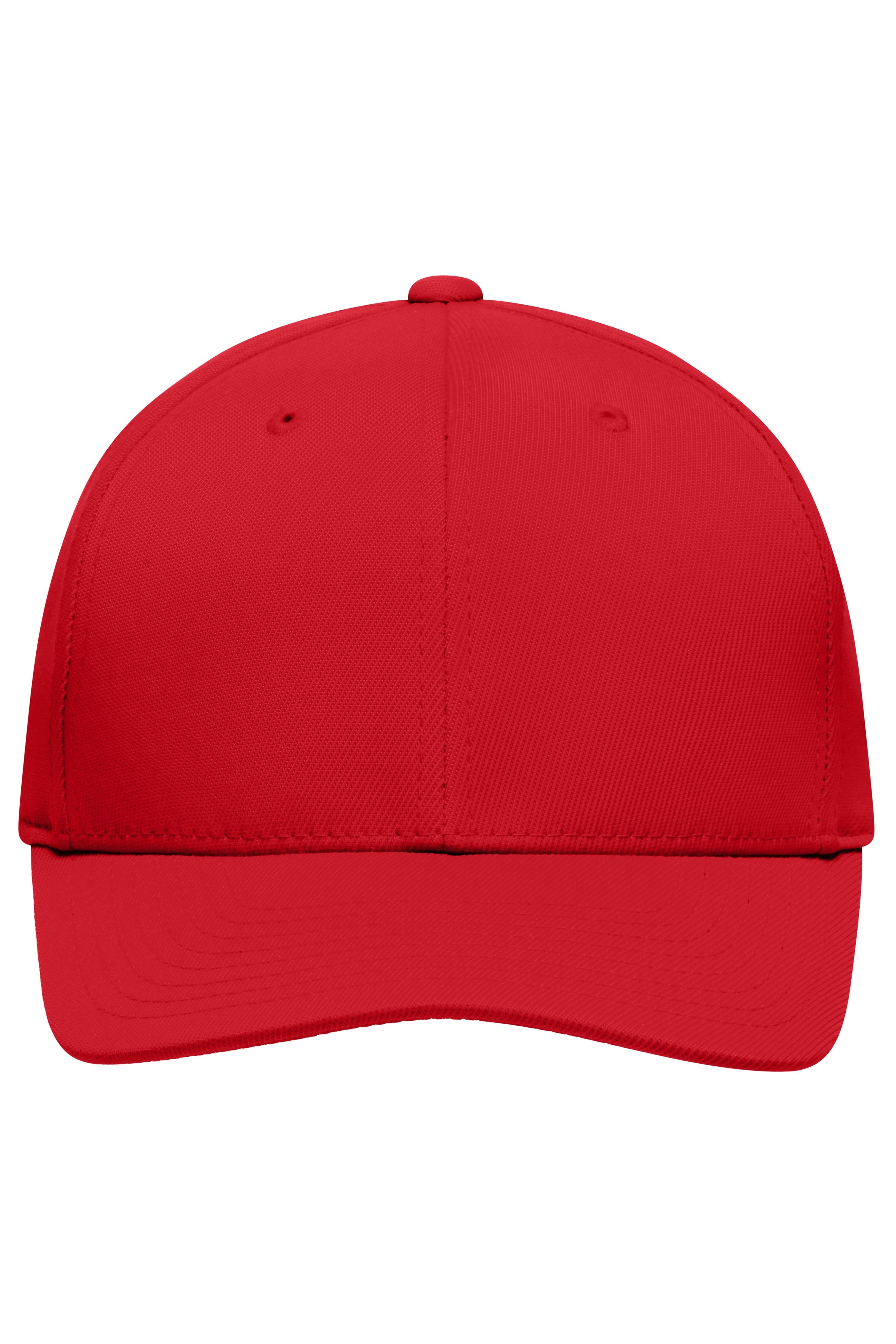 James & Nicholson Atmungsaktive Flexfit Cap red