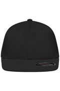 James & Nicholson Flexfit Flatpeak Cap black