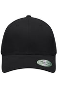 James & Nicholson Panel Cap Elastic Fit black