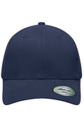 James & Nicholson Panel Cap Elastic Fit navy