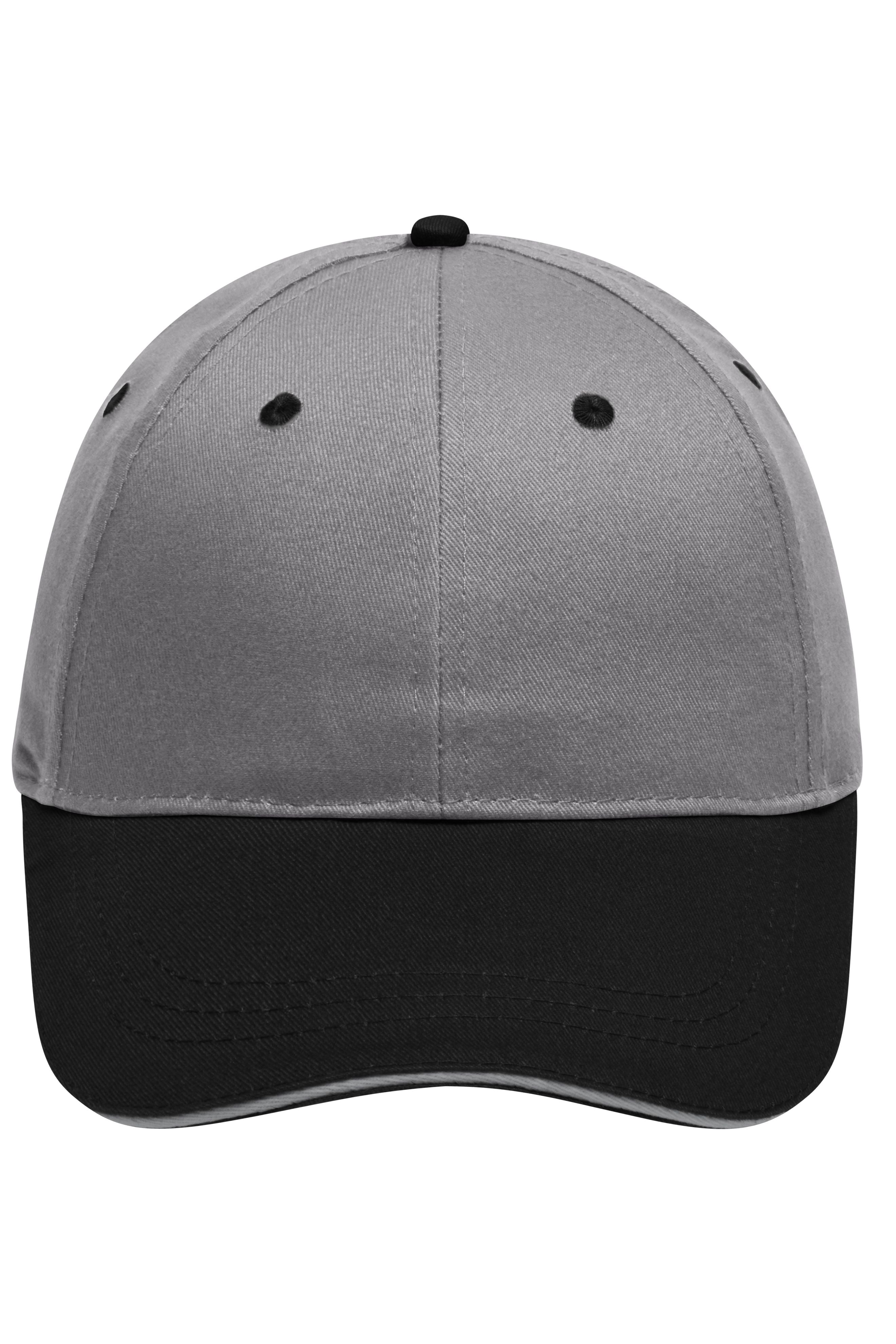 James & Nicholson Cap light-grey/black/light-grey