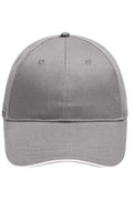 James & Nicholson Cap light-grey/white