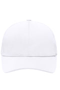 James & Nicholson Panel Sport Mesh Cap white