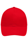 James & Nicholson Panel Cap Air Mesh red