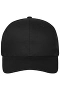 James & Nicholson Cap mit ungebürsteter Oberfläche black