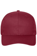 James & Nicholson Cap mit ungebürsteter Oberfläche burgundy