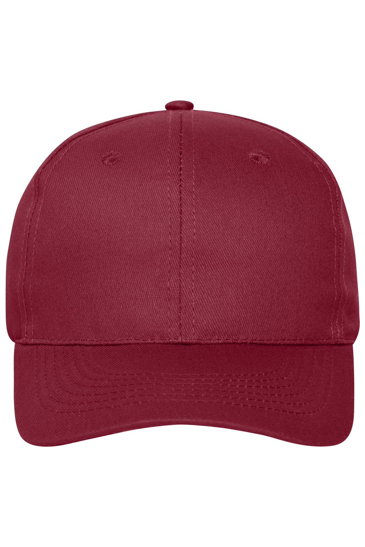 James & Nicholson Cap mit ungebürsteter Oberfläche burgundy