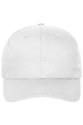 James & Nicholson Cap mit ungebürsteter Oberfläche white
