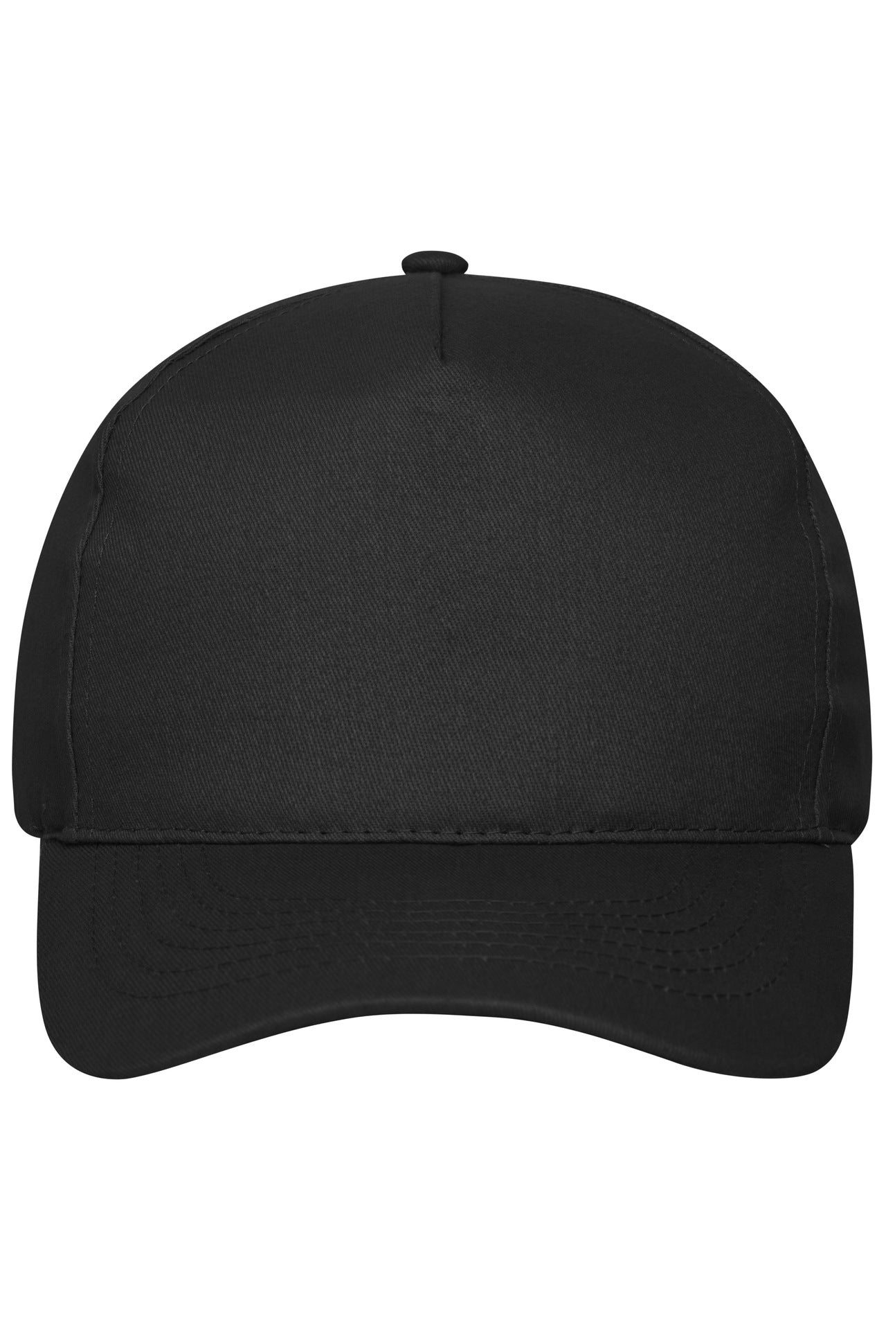James & Nicholson Cap mit ungebürsteter Oberfläche black