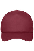 James & Nicholson Cap mit ungebürsteter Oberfläche burgundy