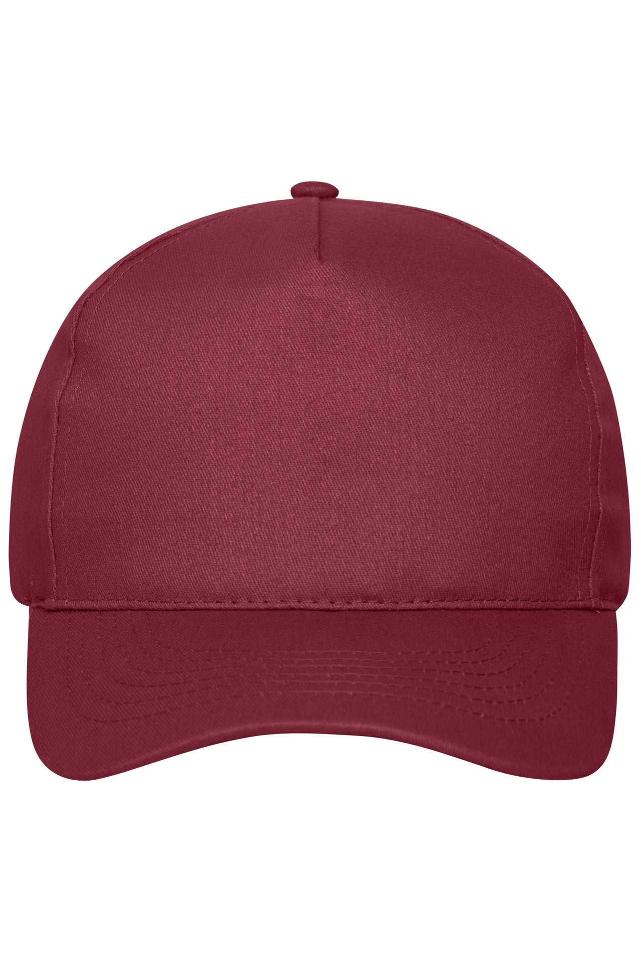 James & Nicholson Cap mit ungebürsteter Oberfläche burgundy