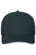 James & Nicholson Cap mit ungebürsteter Oberfläche navy/white