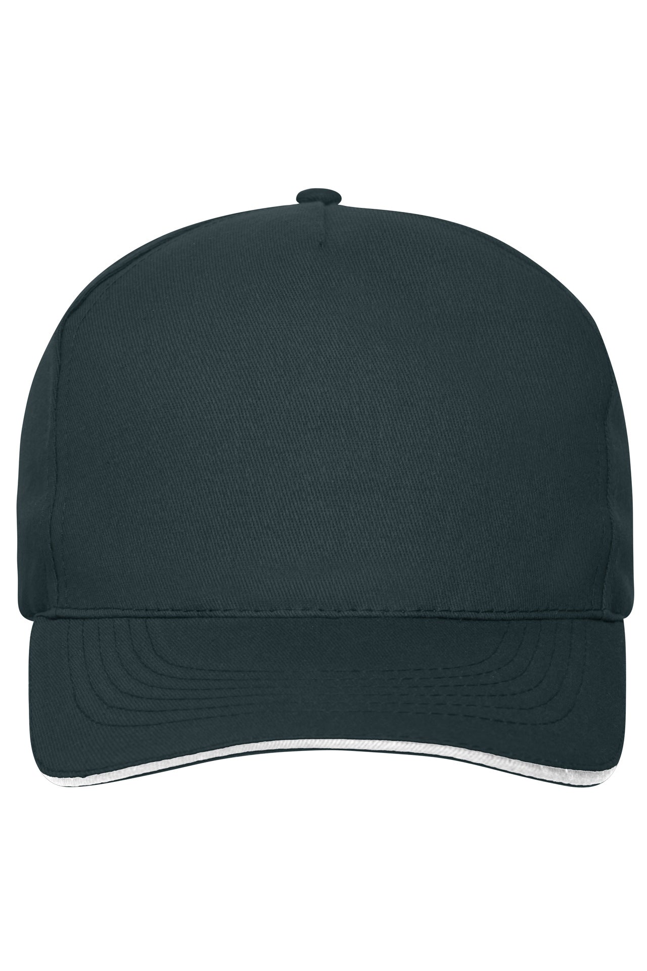 James & Nicholson Cap mit ungebürsteter Oberfläche navy/white