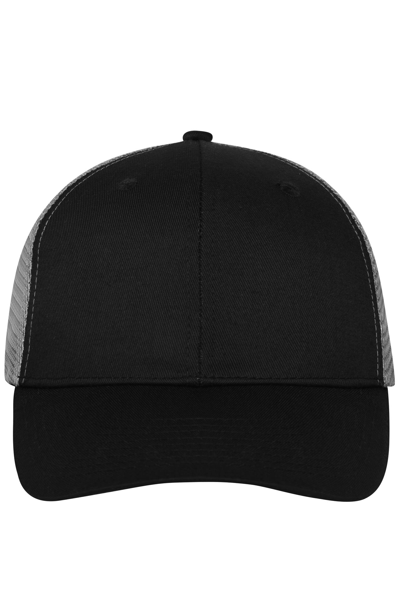James & Nicholson Mesh Cap black/black/dark-grey