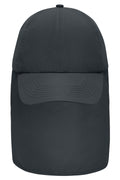 James & Nicholson Cap mit extra langem Nackenschutz carbon