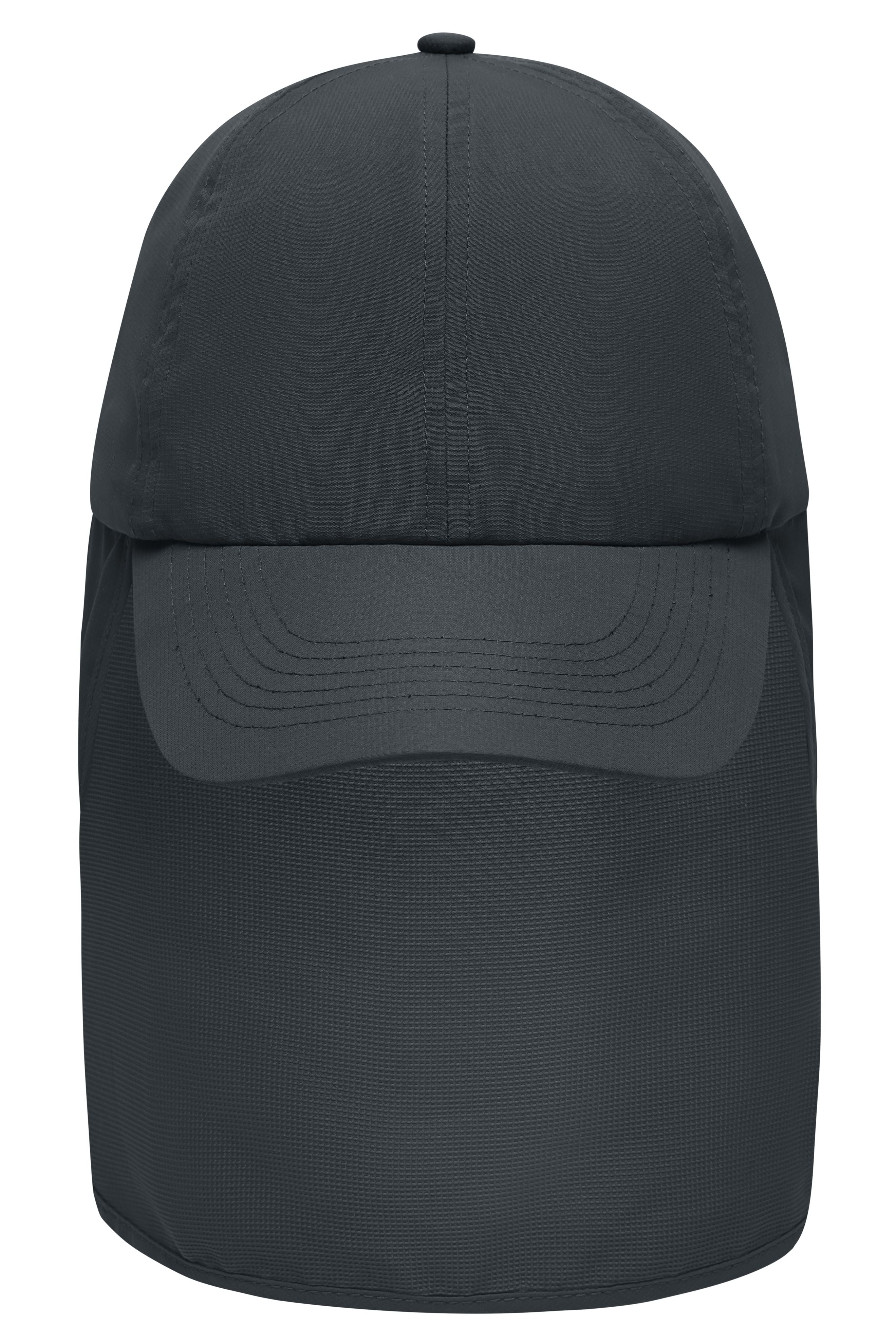James & Nicholson Cap mit extra langem Nackenschutz carbon