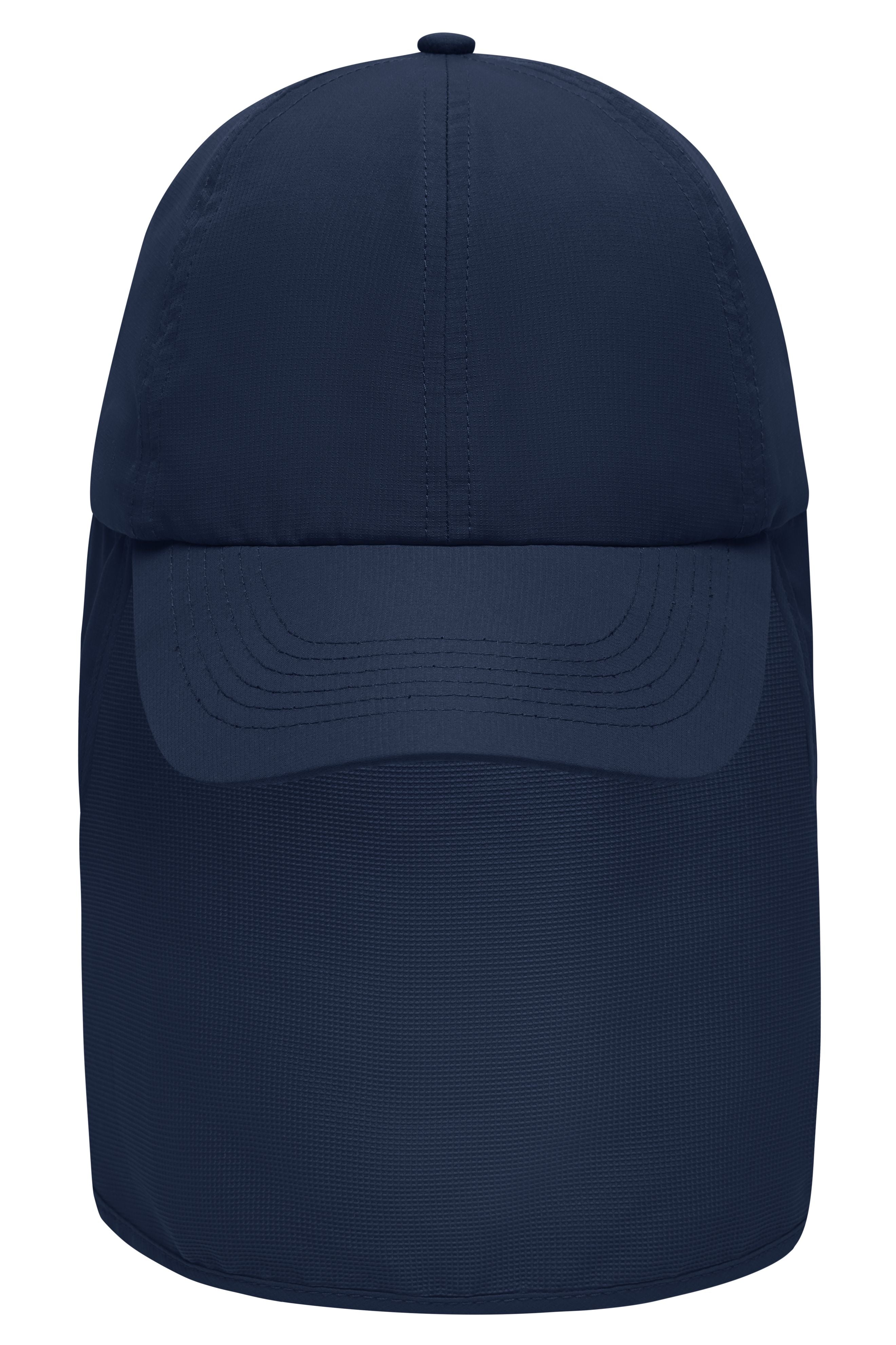 James & Nicholson Cap mit extra langem Nackenschutz navy