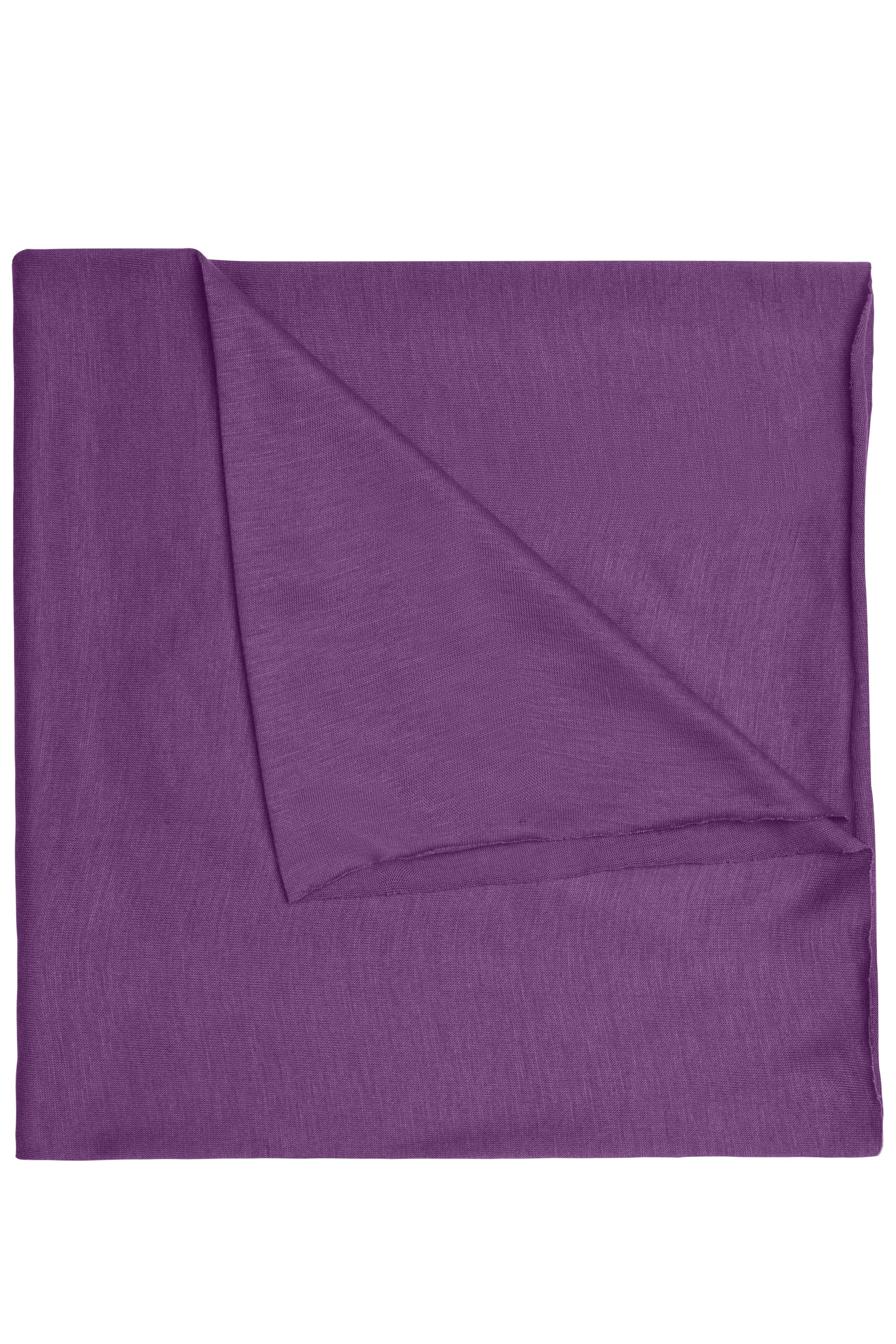 James & Nicholson Multifunktionales Schlauchtuch mit 12 Tragevarianten purple